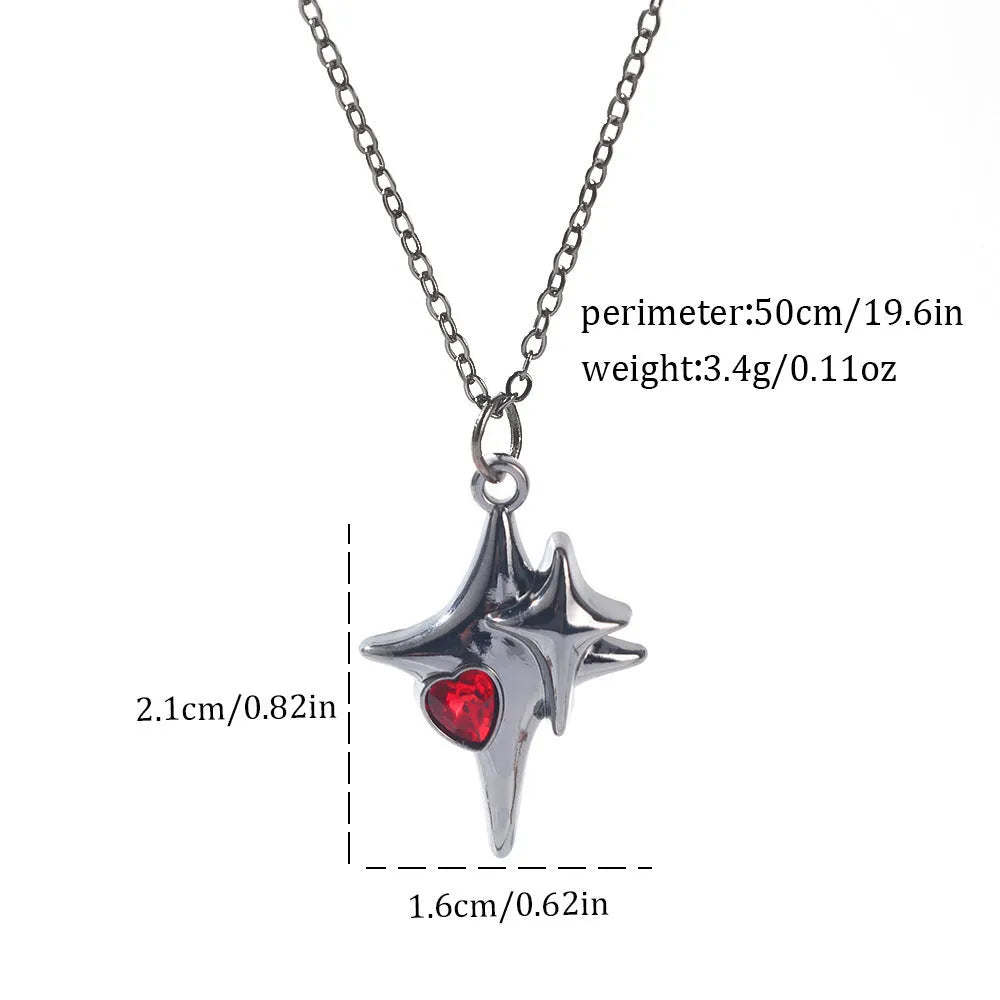 Gothic style zinc alloy necklace with bat pendant on a silver chain against dark background.