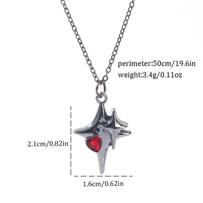 Gothic style zinc alloy necklace with bat pendant on a silver chain against dark background.