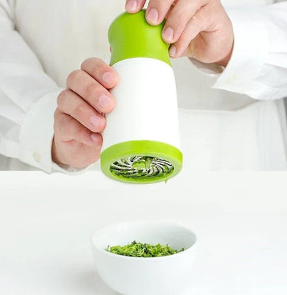 Premium herb chopper for effortless mincing and dicing of fresh herbs like basil, cilantro, and mint
