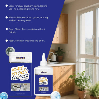 A 237ml tube of thick, blue decontamination gel for cleaning kitchen and bathroom surfaces.
