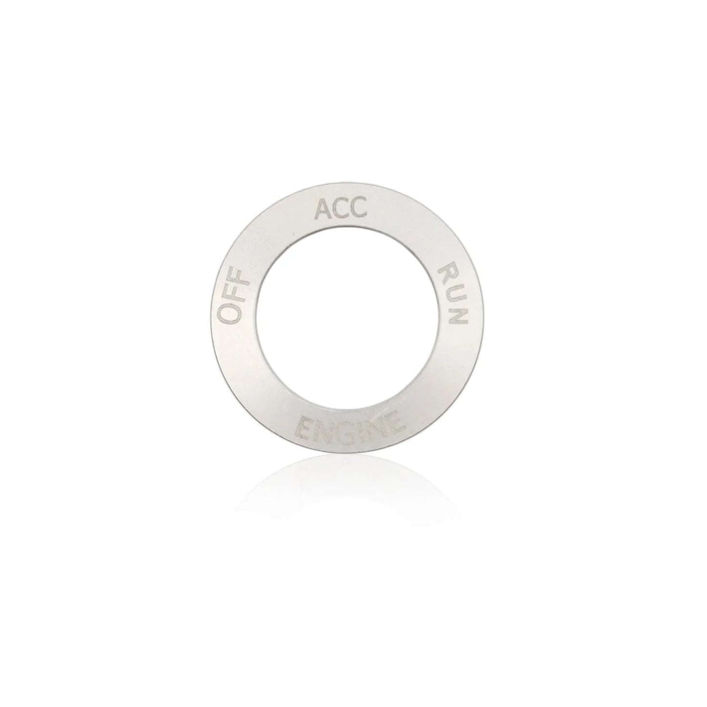 Aluminium alloy decorative ring for Dodge Challenger and Grand Cherokee air conditioning knob in multiple colours