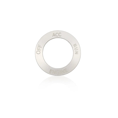 Aluminium alloy decorative ring for Dodge Challenger and Grand Cherokee air conditioning knob in multiple colours
