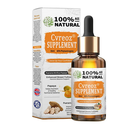 Papaya supplement 30ml bottle for any skin type with three-year shelf life