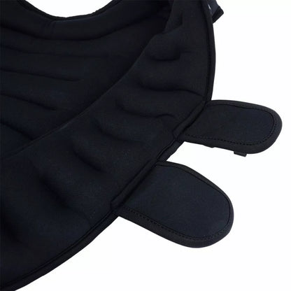 High-grade weight-bearing vest for running and physical training in black and blue