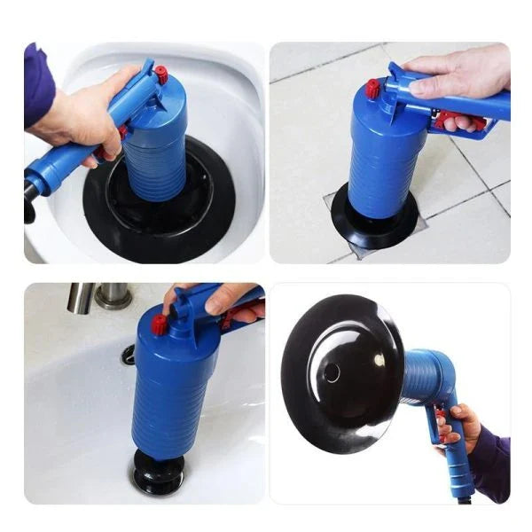 Hhomeenjoy Air Drain Blaster - Powerful Clog Remover for Sinks, Tubs, and Toilets