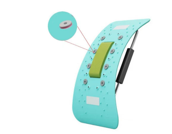 Back Cracker Back Massager Lumbar Neck Stretcher with adjustable settings and durable ABS construction for pain relief and spinal support