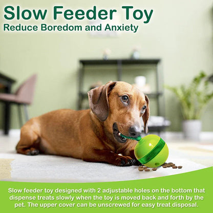 A 3-in-1 interactive cactus-shaped dog toy that serves as a chew toy, treat dispenser, and self-weighted tumbler for pets