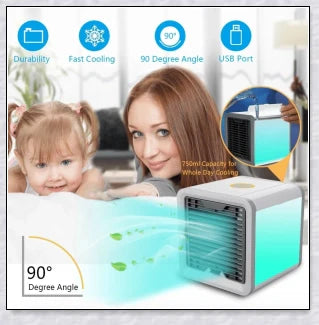 Portable Mini Air Conditioner - Compact, Powerful Personal Cooling Unit