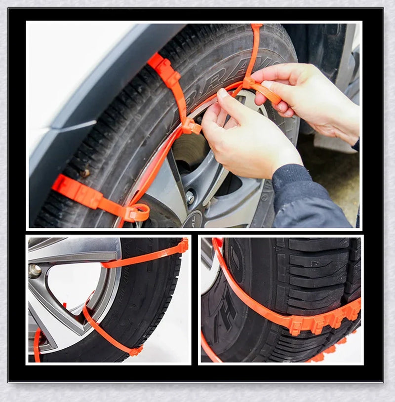 Hhomeenjoy Reusable Anti-Snow Chains for Your Car