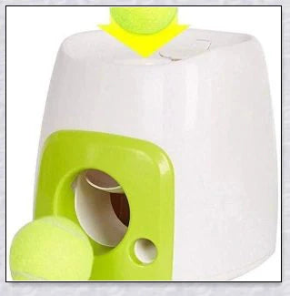 Interactive Automatic Dog Ball Launcher with adjustable controls and a durable, pet-friendly design