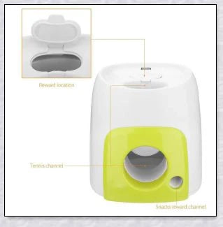 Interactive Automatic Dog Ball Launcher with adjustable controls and a durable, pet-friendly design