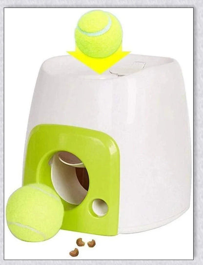Interactive Automatic Dog Ball Launcher with adjustable controls and a durable, pet-friendly design
