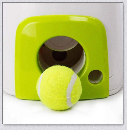 Interactive Automatic Dog Ball Launcher with adjustable controls and a durable, pet-friendly design