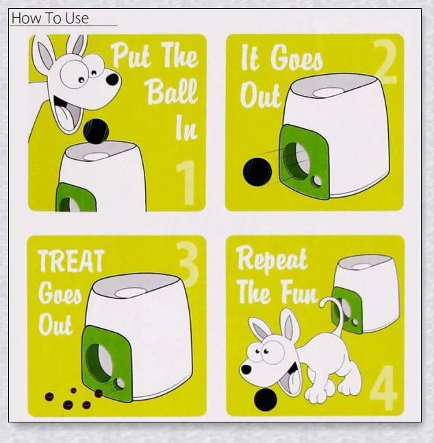 Interactive Automatic Dog Ball Launcher with adjustable controls and a durable, pet-friendly design