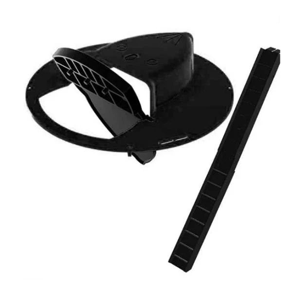 5 Gallon Bucket Mouse Trap - A humane and reusable solution to catch and remove mice and small rats from your home or garden