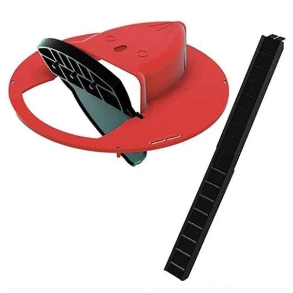 5 Gallon Bucket Mouse Trap - A humane and reusable solution to catch and remove mice and small rats from your home or garden