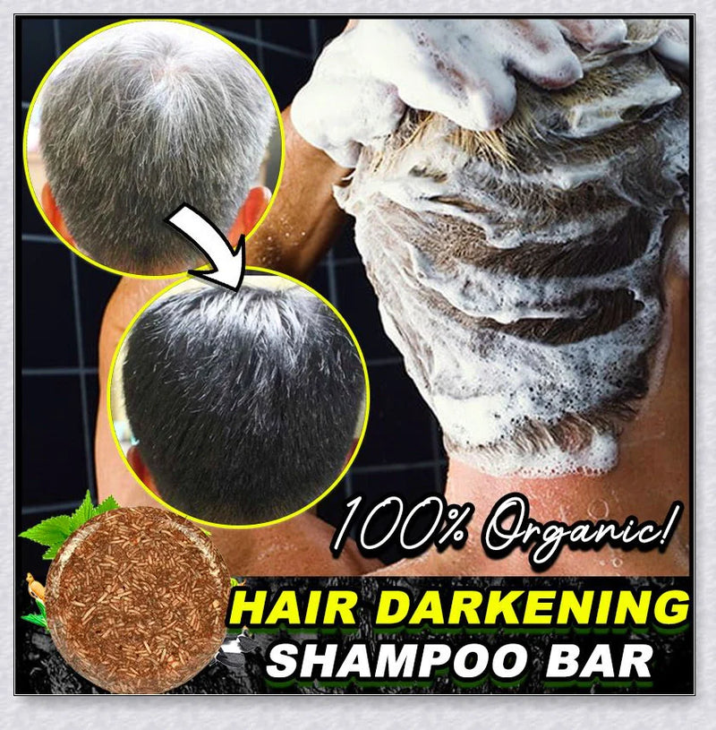 Hhomeenjoy US Organic Hair Darkening Shampoo Bar