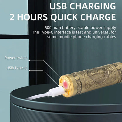 Rechargeable Waterproof Electric Shaver with rotary razor, waterproof design, and rechargeable battery