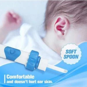 Ear Wax Vacuum Cleaner Removal Kit, featuring a suction tool with soft silicone tips for safe and effective earwax removal