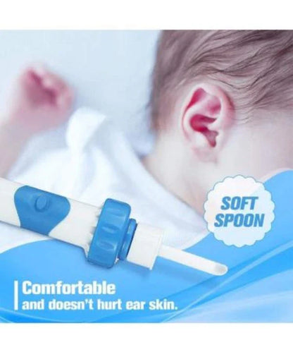 Ear Wax Vacuum Cleaner Removal Kit, featuring a suction tool with soft silicone tips for safe and effective earwax removal