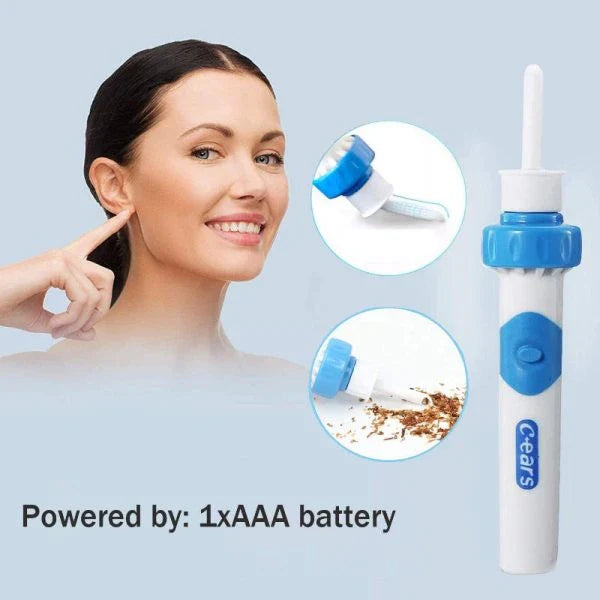 Ear Wax Vacuum Cleaner Removal Kit, featuring a suction tool with soft silicone tips for safe and effective earwax removal