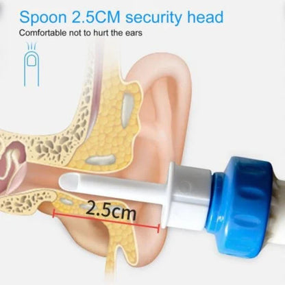Ear Wax Vacuum Cleaner Removal Kit, featuring a suction tool with soft silicone tips for safe and effective earwax removal