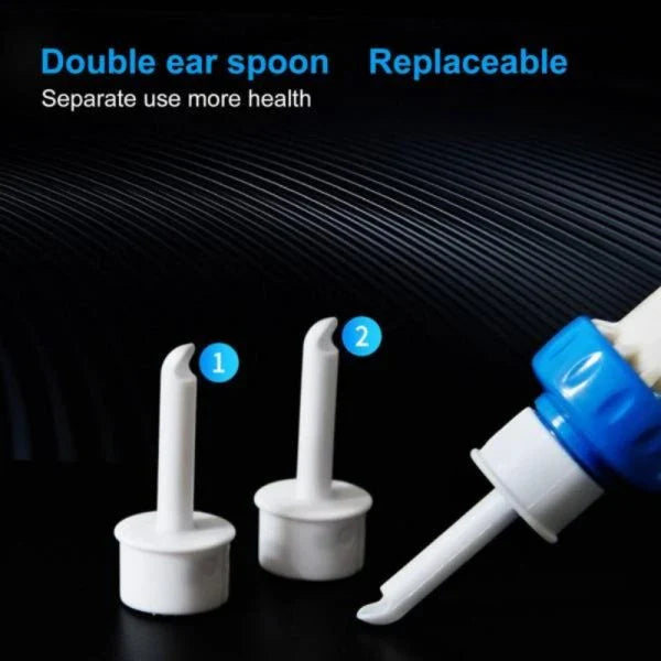 Ear Wax Vacuum Cleaner Removal Kit, featuring a suction tool with soft silicone tips for safe and effective earwax removal