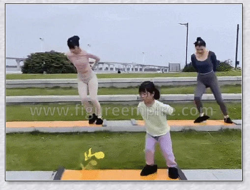 Versatile skating mat designed for intense fitness training, promoting strength, speed, and agility