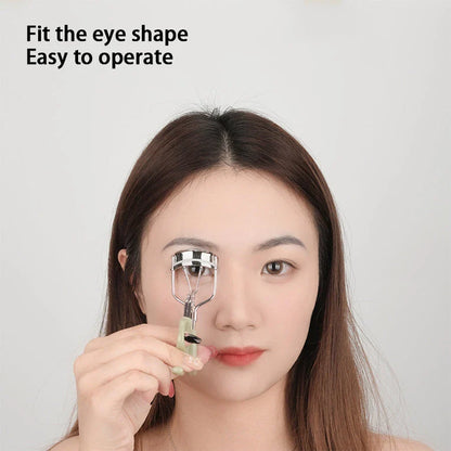 Premium eyelash curler with natural long-lasting curl and wide-angle design for effortless, captivating lashes