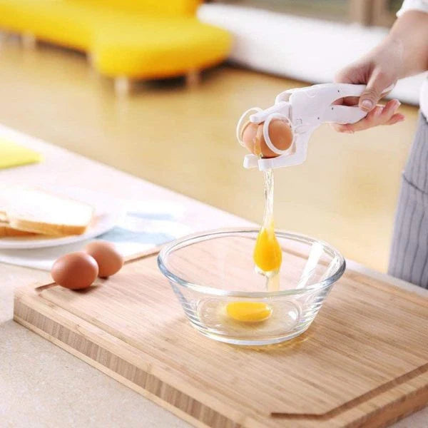 Egg Cracker Tool - Premium kitchen accessory for effortless egg cracking and separation