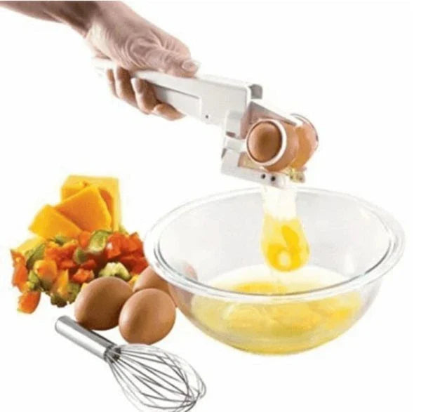 Egg Cracker Tool - Premium kitchen accessory for effortless egg cracking and separation