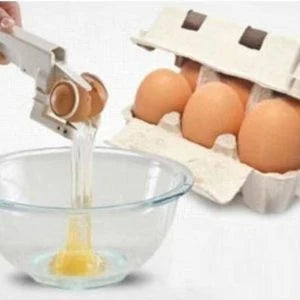 Egg Cracker Tool - Premium kitchen accessory for effortless egg cracking and separation