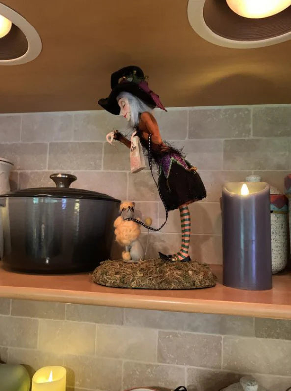 Bewitching Figure, Collectible Tabletop Witch Figurine in 5 unique designs - Daphne, Agnes, Belinda, Clarice, and Tilly