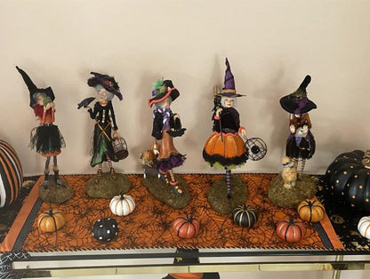 Bewitching Figure, Collectible Tabletop Witch Figurine in 5 unique designs - Daphne, Agnes, Belinda, Clarice, and Tilly