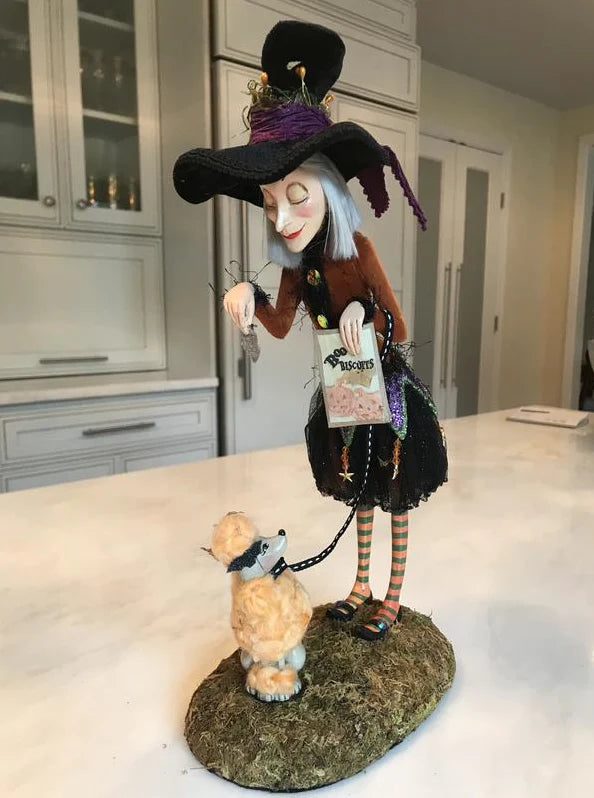 Bewitching Figure, Collectible Tabletop Witch Figurine in 5 unique designs - Daphne, Agnes, Belinda, Clarice, and Tilly