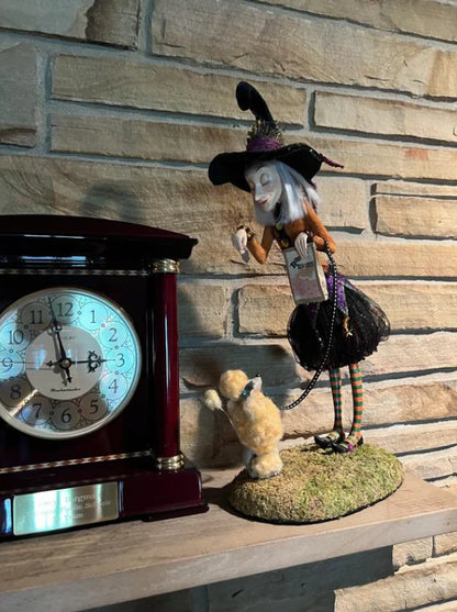 Bewitching Figure, Collectible Tabletop Witch Figurine in 5 unique designs - Daphne, Agnes, Belinda, Clarice, and Tilly