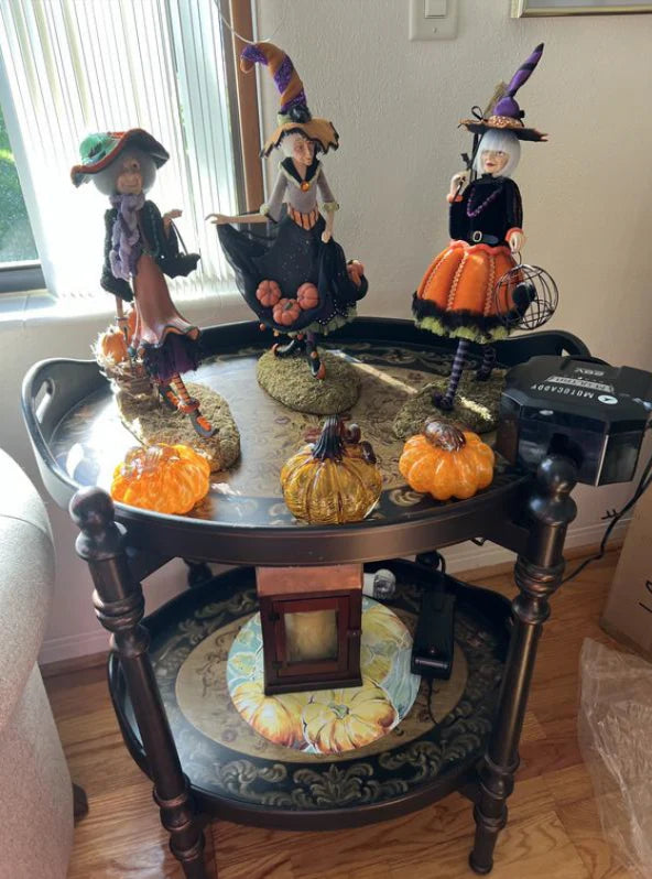 Bewitching Figure, Collectible Tabletop Witch Figurine in 5 unique designs - Daphne, Agnes, Belinda, Clarice, and Tilly