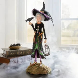 Bewitching Figure, Collectible Tabletop Witch Figurine in 5 unique designs - Daphne, Agnes, Belinda, Clarice, and Tilly
