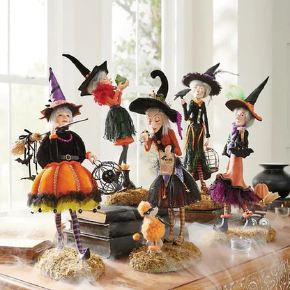 Bewitching Figure, Collectible Tabletop Witch Figurine in 5 unique designs - Daphne, Agnes, Belinda, Clarice, and Tilly