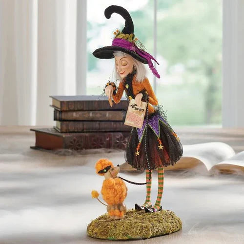 Bewitching Figure, Collectible Tabletop Witch Figurine in 5 unique designs - Daphne, Agnes, Belinda, Clarice, and Tilly