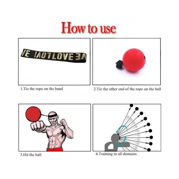 Hhomeenjoy  Boxing Reflex Speed Punch Ball