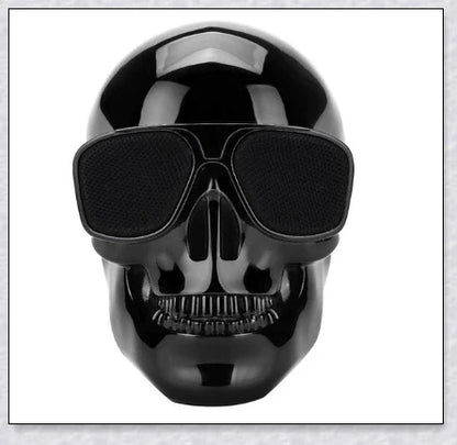 Skull Wireless Bluetooth Speaker with high-definition sound, compact and portable design, and long-lasting battery life