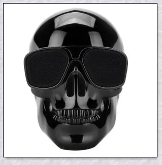 Skull Wireless Bluetooth Speaker with high-definition sound, compact and portable design, and long-lasting battery life
