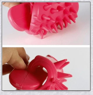 Premium Tongue Cat Brush made of soft, flexible silicone for natural bonding between cats and their owners