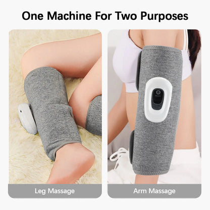 360° Pressotherapy Air Compression Leg, Arm, and Calf Massager for Muscle Relaxation and Recovery