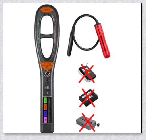 Professional GPS Tracker Detector for finding hidden surveillance devices and protecting personal privacy