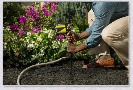 Spraycrow Motion Activated Garden Sprinkler - Harmless and Effective Pest Control for Your Yard