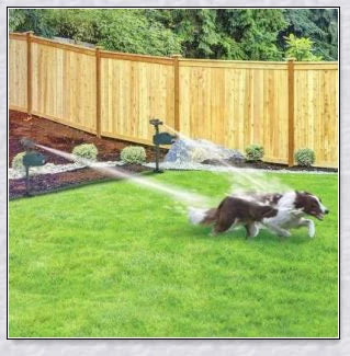 Spraycrow Motion Activated Garden Sprinkler - Harmless and Effective Pest Control for Your Yard