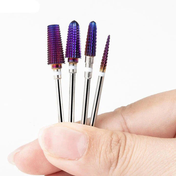 High precision tungsten steel nail drill bit for salon-quality manicures at home