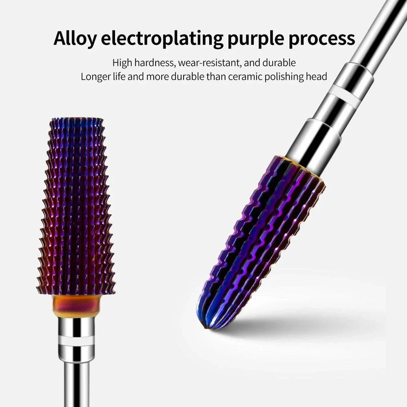 Hhomeenjoy High Precision Tungsten Steel Nail Drill Bit for Manicure